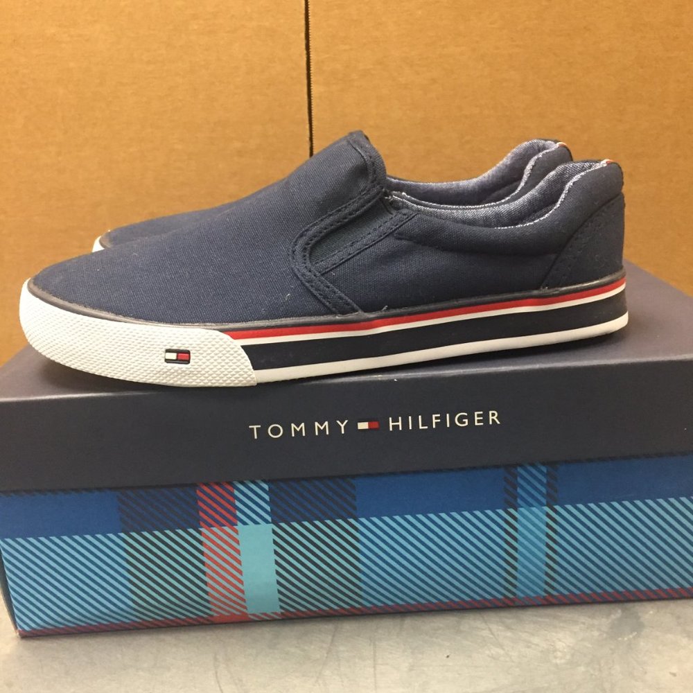 Tommy Hilfiger Dennis Slider Boys Size 2 Slip-On